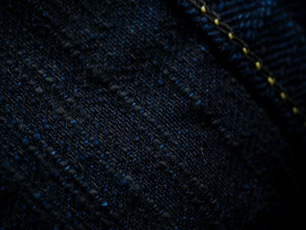 Samurai Jeans S520XX18oz-SB "Arakage" Indigo X Black 18oz Regular Tapered Jeans 32 Samurai Jeans S520XX18oz-SB "Arakage" Indigo X Black 18oz Regular Tapered Jeans