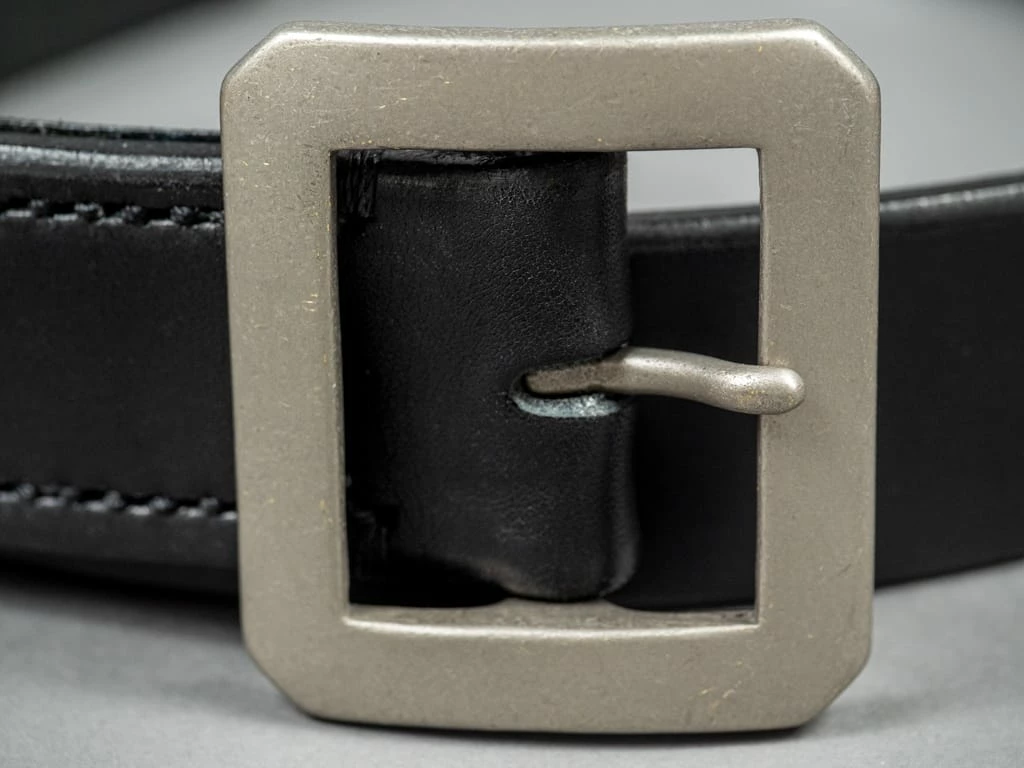 Samurai Jeans A101-01 Tochigi Leather Belt Black 4 Samurai Jeans A101-01 Tochigi Leather Belt Black
