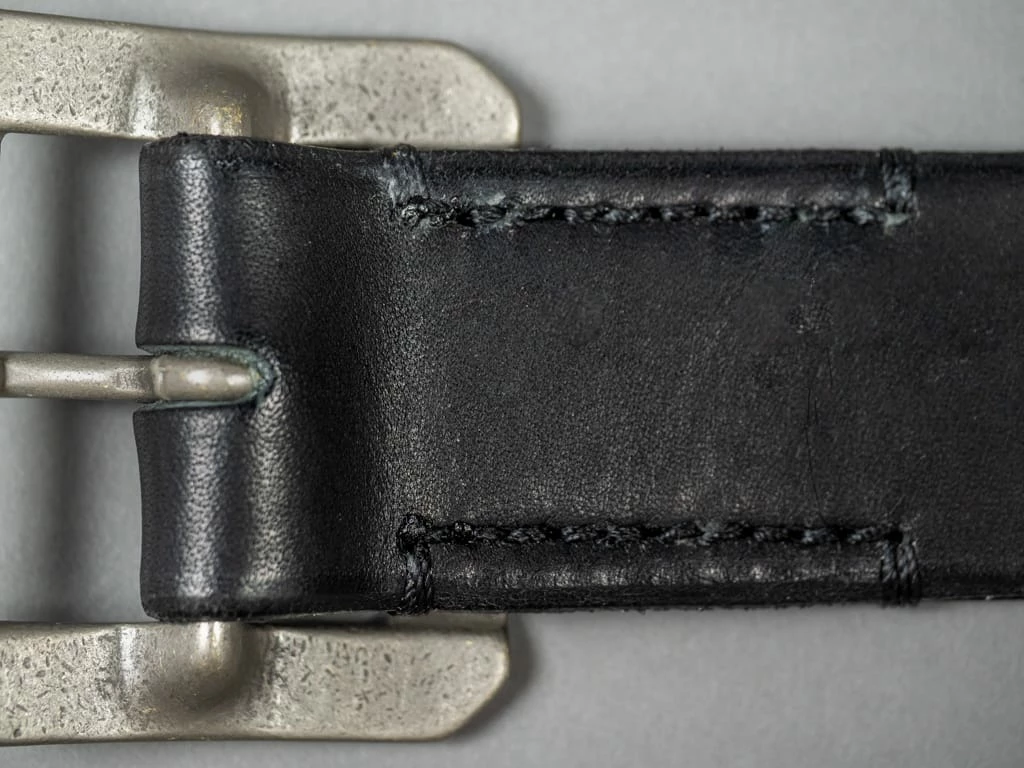 Samurai Jeans A101-01 Tochigi Leather Belt Black 6 Samurai Jeans A101-01 Tochigi Leather Belt Black