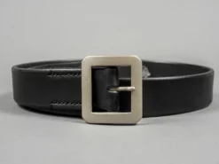 Samurai Jeans A101-01 Tochigi Leather Belt Black