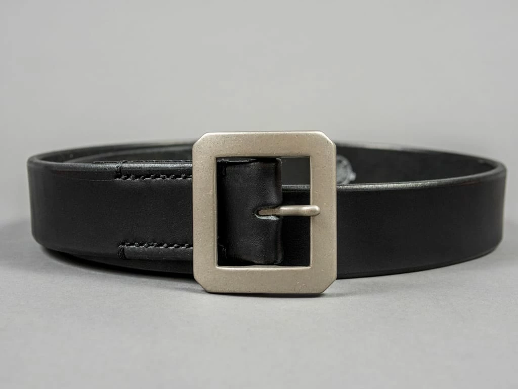 Samurai Jeans A101-01 Tochigi Leather Belt Black 3 Samurai Jeans A101-01 Tochigi Leather Belt Black