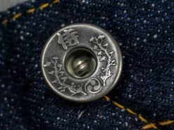 Samurai Jeans S211AX "Ai-Benkei" 18oz Natural Indigo Relax Tapered Jeans 53 Samurai Jeans S211AX