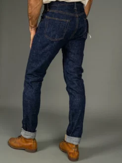 Samurai Jeans S211AX "Ai-Benkei" 18oz Natural Indigo Relax Tapered Jeans 42 Samurai Jeans S211AX