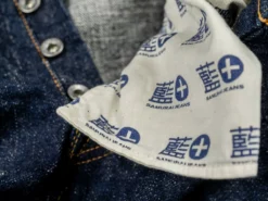 Samurai Jeans S211AX "Ai-Benkei" 18oz Natural Indigo Relax Tapered Jeans 54 Samurai Jeans S211AX