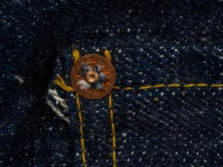 Samurai Jeans S211AX "Ai-Benkei" 18oz Natural Indigo Relax Tapered Jeans 68 Samurai Jeans S211AX