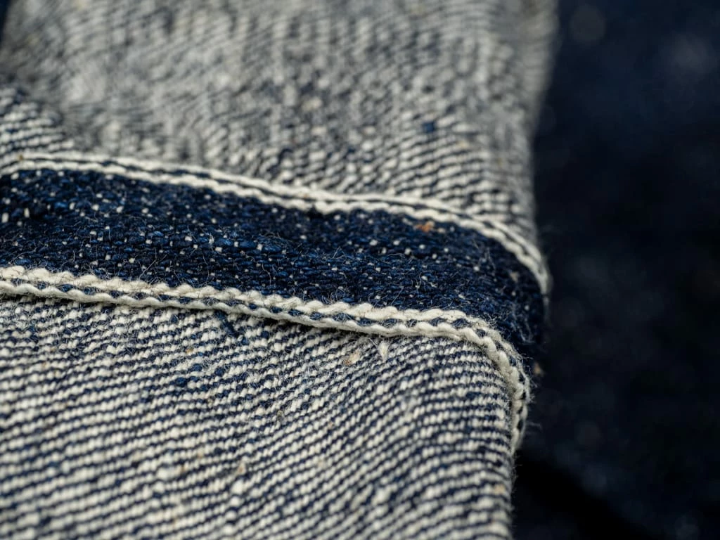 Samurai Jeans S211AX "Ai-Benkei" 18oz Natural Indigo Relax Tapered Jeans 30 Samurai Jeans S211AX "Ai-Benkei" 18oz Natural Indigo Relax Tapered Jeans