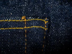 Samurai Jeans S211AX "Ai-Benkei" 18oz Natural Indigo Relax Tapered Jeans 52 Samurai Jeans S211AX