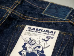 Samurai Jeans S211AX "Ai-Benkei" 18oz Natural Indigo Relax Tapered Jeans 51 Samurai Jeans S211AX