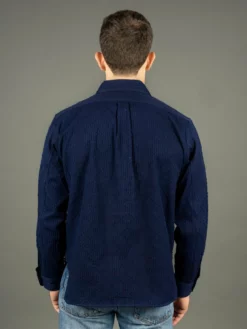 Samurai Jeans SJBD21-SK BD Hidden Sashiko Indigo Pure Shirt