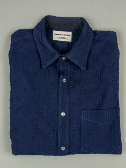 Samurai Jeans SJBD21-SK BD Hidden Sashiko Indigo Pure Shirt