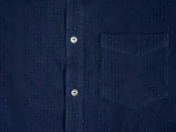Samurai Jeans SJBD21-SK BD Hidden Sashiko Indigo Pure Shirt