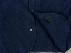 Samurai Jeans SJBD21-SK BD Hidden Sashiko Indigo Pure Shirt