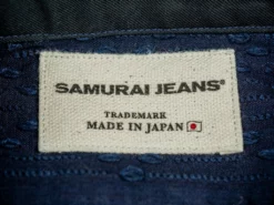 Samurai Jeans SJBD21-SK BD Hidden Sashiko Indigo Pure Shirt