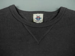 Samurai Jeans SWS-SC01 Japanese Cotton Sweatshirt Kuromane