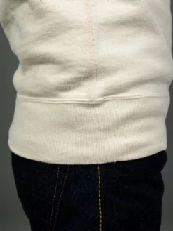 Samurai Jeans SWS-SC01 Japanese Cotton Sweatshirt Natural