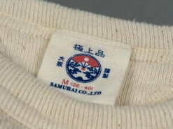 Samurai Jeans SWS-SC01 Japanese Cotton Sweatshirt Natural