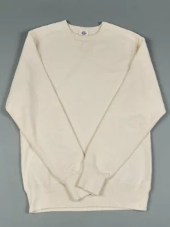 Samurai Jeans SWS-SC01 Japanese Cotton Sweatshirt Natural