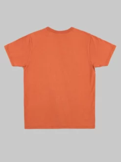 Samurai Jeans SJST22-RIM Loopwheel Ripened Cotton Solid Tee Orange Red NEW ARRIVALS 21 Samurai Jeans SJST22-RIM Loopwheel Ripened Cotton Solid Tee Orange Red NEW ARRIVALS