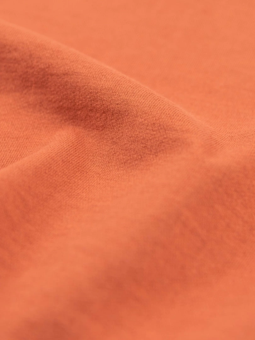 Samurai Jeans SJST22-RIM Loopwheel Ripened Cotton Solid Tee Orange Red NEW ARRIVALS 10 Samurai Jeans SJST22-RIM Loopwheel Ripened Cotton Solid Tee Orange Red NEW ARRIVALS