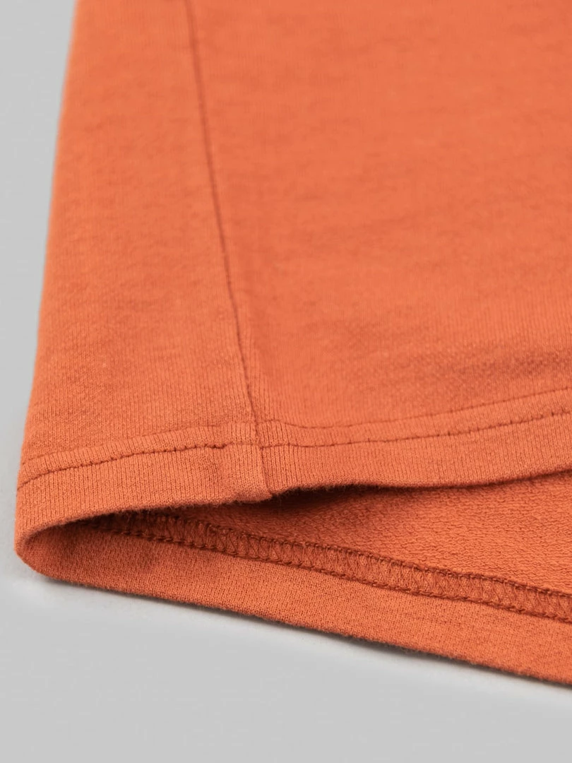 Samurai Jeans SJST22-RIM Loopwheel Ripened Cotton Solid Tee Orange Red NEW ARRIVALS 14 Samurai Jeans SJST22-RIM Loopwheel Ripened Cotton Solid Tee Orange Red NEW ARRIVALS