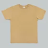 NEW ARRIVALS Samurai Jeans SJST22-RIM Loopwheel Ripened Cotton Solid Tee Beige