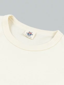 NEW ARRIVALS Samurai Jeans SJST22-RIM Loopwheel Ripened Cotton Solid Tee Ivory 23 NEW ARRIVALS Samurai Jeans SJST22-RIM Loopwheel Ripened Cotton Solid Tee Ivory