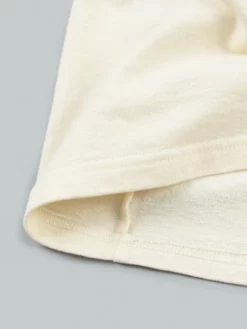 NEW ARRIVALS Samurai Jeans SJST22-RIM Loopwheel Ripened Cotton Solid Tee Ivory 27 NEW ARRIVALS Samurai Jeans SJST22-RIM Loopwheel Ripened Cotton Solid Tee Ivory