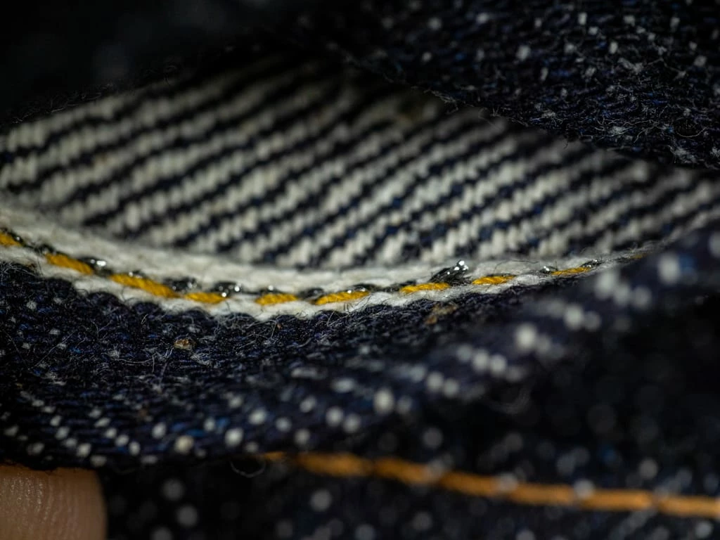 Samurai Jeans S0255XX "Ushiwaka" Model 15oz Slim Tapered Jeans 25 Samurai Jeans S0255XX "Ushiwaka" Model 15oz Slim Tapered Jeans