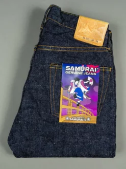 Samurai Jeans S0255XX "Ushiwaka" Model 15oz Slim Tapered Jeans 41 Samurai Jeans S0255XX