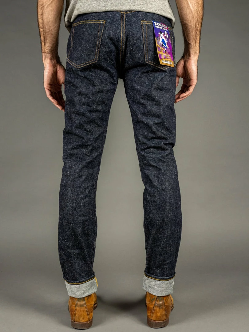 Samurai Jeans S0255XX "Ushiwaka" Model 15oz Slim Tapered Jeans 6 Samurai Jeans S0255XX "Ushiwaka" Model 15oz Slim Tapered Jeans
