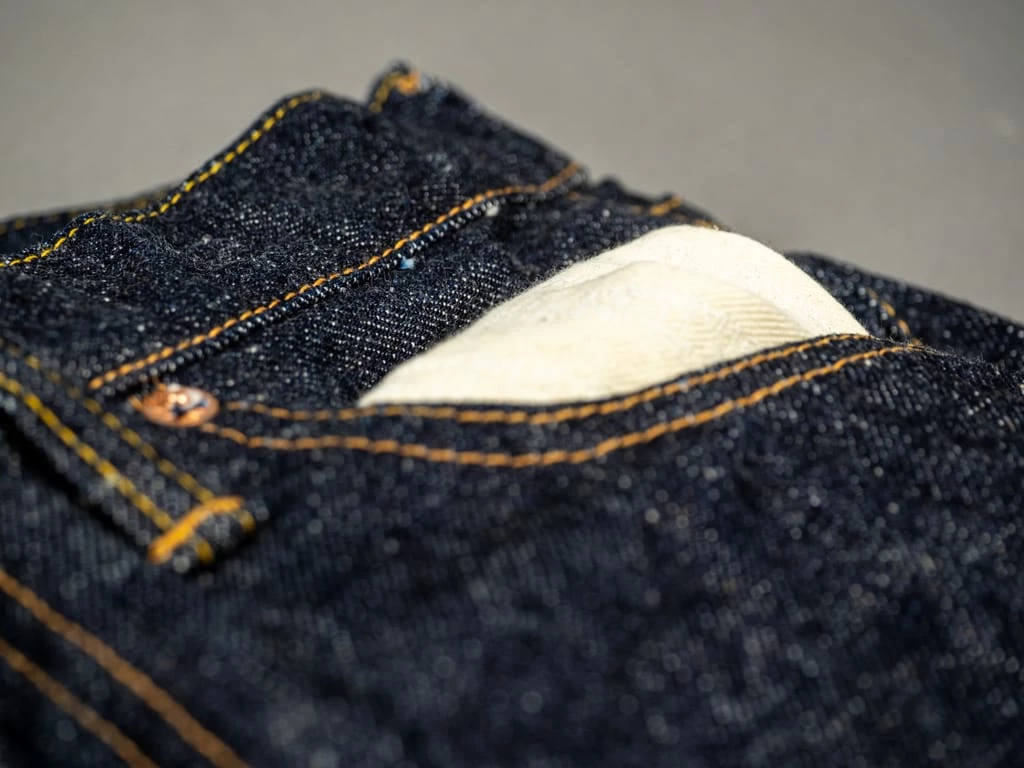 Samurai Jeans S0255XX "Ushiwaka" Model 15oz Slim Tapered Jeans 24 Samurai Jeans S0255XX "Ushiwaka" Model 15oz Slim Tapered Jeans