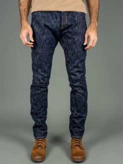 Samurai Jeans S140SXJ-GRK "Shinsengumi Goryokaku" 18oz Relax Tapered Jeans