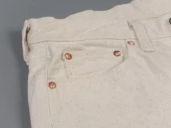 Samurai Jeans S710SC-KI Japanese Cotton Ecru 18oz Slim Straight Jeans