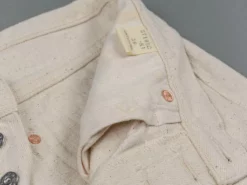 Samurai Jeans S710SC-KI Japanese Cotton Ecru 18oz Slim Straight Jeans