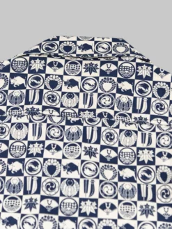 Samurai Jeans SSA22-UW Ushiwaka Kamon Shirt NEW ARRIVALS 44 Samurai Jeans SSA22-UW Ushiwaka Kamon Shirt NEW ARRIVALS