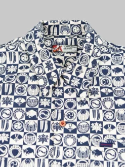Samurai Jeans SSA22-UW Ushiwaka Kamon Shirt NEW ARRIVALS 35 Samurai Jeans SSA22-UW Ushiwaka Kamon Shirt NEW ARRIVALS