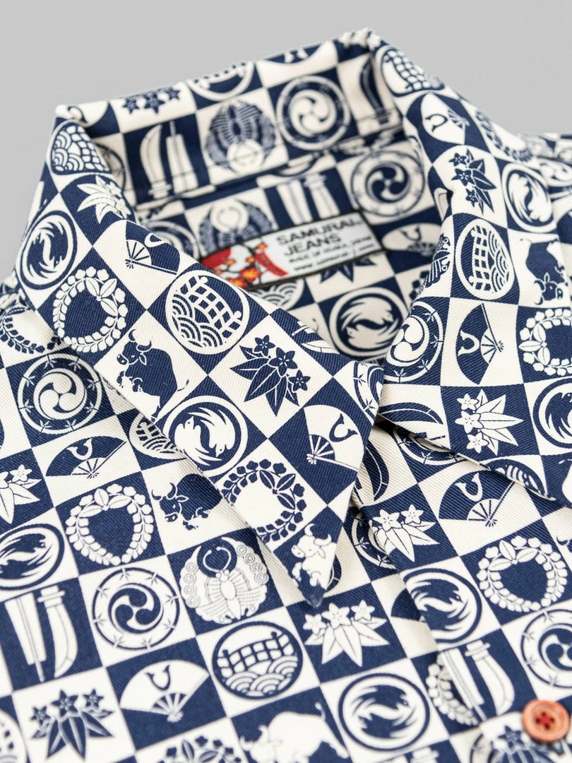 Samurai Jeans SSA22-UW Ushiwaka Kamon Shirt NEW ARRIVALS 14 Samurai Jeans SSA22-UW Ushiwaka Kamon Shirt NEW ARRIVALS