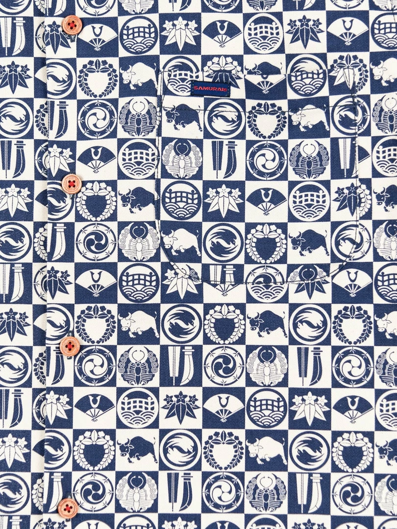 Samurai Jeans SSA22-UW Ushiwaka Kamon Shirt NEW ARRIVALS 16 Samurai Jeans SSA22-UW Ushiwaka Kamon Shirt NEW ARRIVALS