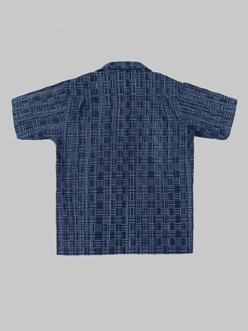 Samurai Jeans SOS22-S03 Natural Indigo Ichimatsu Shirt Koushi NEW ARRIVALS 10 Samurai Jeans SOS22-S03 Natural Indigo Ichimatsu Shirt Koushi NEW ARRIVALS