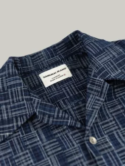 Samurai Jeans SOS22-S03 Natural Indigo Ichimatsu Shirt Koushi NEW ARRIVALS 41 Samurai Jeans SOS22-S03 Natural Indigo Ichimatsu Shirt Koushi NEW ARRIVALS