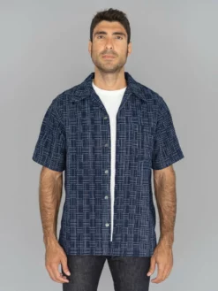 Samurai Jeans SOS22-S03 Natural Indigo Ichimatsu Shirt Koushi NEW ARRIVALS 27 Samurai Jeans SOS22-S03 Natural Indigo Ichimatsu Shirt Koushi NEW ARRIVALS
