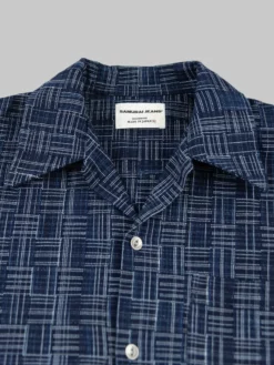 Samurai Jeans SOS22-S03 Natural Indigo Ichimatsu Shirt Koushi NEW ARRIVALS 33 Samurai Jeans SOS22-S03 Natural Indigo Ichimatsu Shirt Koushi NEW ARRIVALS