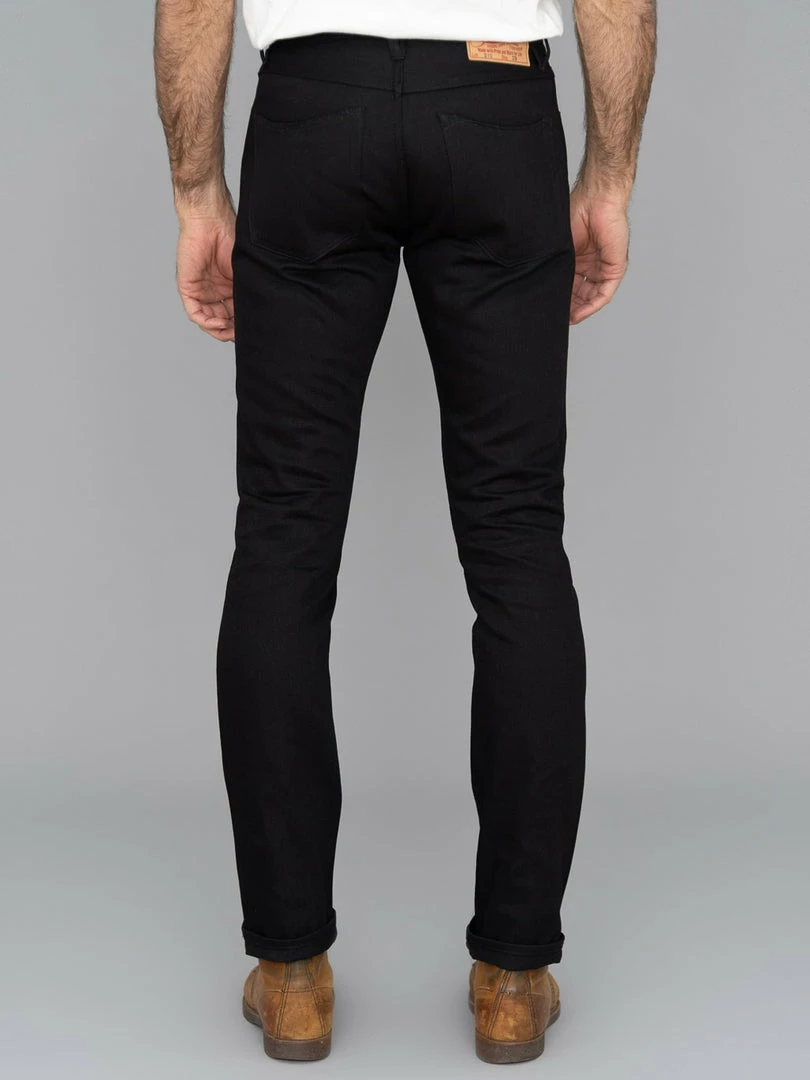 Stevenson Overall Co. Big Sur 210 12oz Slim Tapered Jeans Solid Black 6 Stevenson Overall Co. Big Sur 210 12oz Slim Tapered Jeans Solid Black