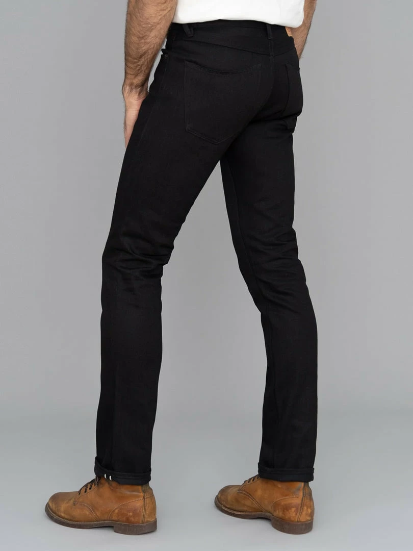 Stevenson Overall Co. Big Sur 210 12oz Slim Tapered Jeans Solid Black 7 Stevenson Overall Co. Big Sur 210 12oz Slim Tapered Jeans Solid Black