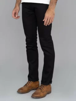 Stevenson Overall Co. Big Sur 210 12oz Slim Tapered Jeans Solid Black 29 Stevenson Overall Co. Big Sur 210 12oz Slim Tapered Jeans Solid Black