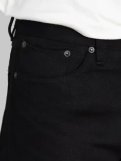 Stevenson Overall Co. Big Sur 210 12oz Slim Tapered Jeans Solid Black 33 Stevenson Overall Co. Big Sur 210 12oz Slim Tapered Jeans Solid Black