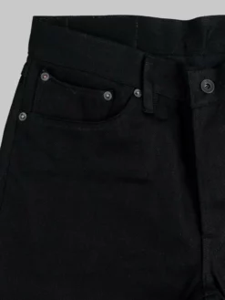 Stevenson Overall Co. Big Sur 210 12oz Slim Tapered Jeans Solid Black 37 Stevenson Overall Co. Big Sur 210 12oz Slim Tapered Jeans Solid Black
