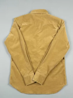 Stevenson Overall Co. Cody Shirt Beige Corduroy