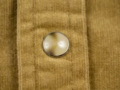 Stevenson Overall Co. Cody Shirt Beige Corduroy