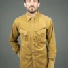 Stevenson Overall Co. Cody Shirt Beige Corduroy 2 Stevenson Overall Co. Cody Shirt Beige Corduroy